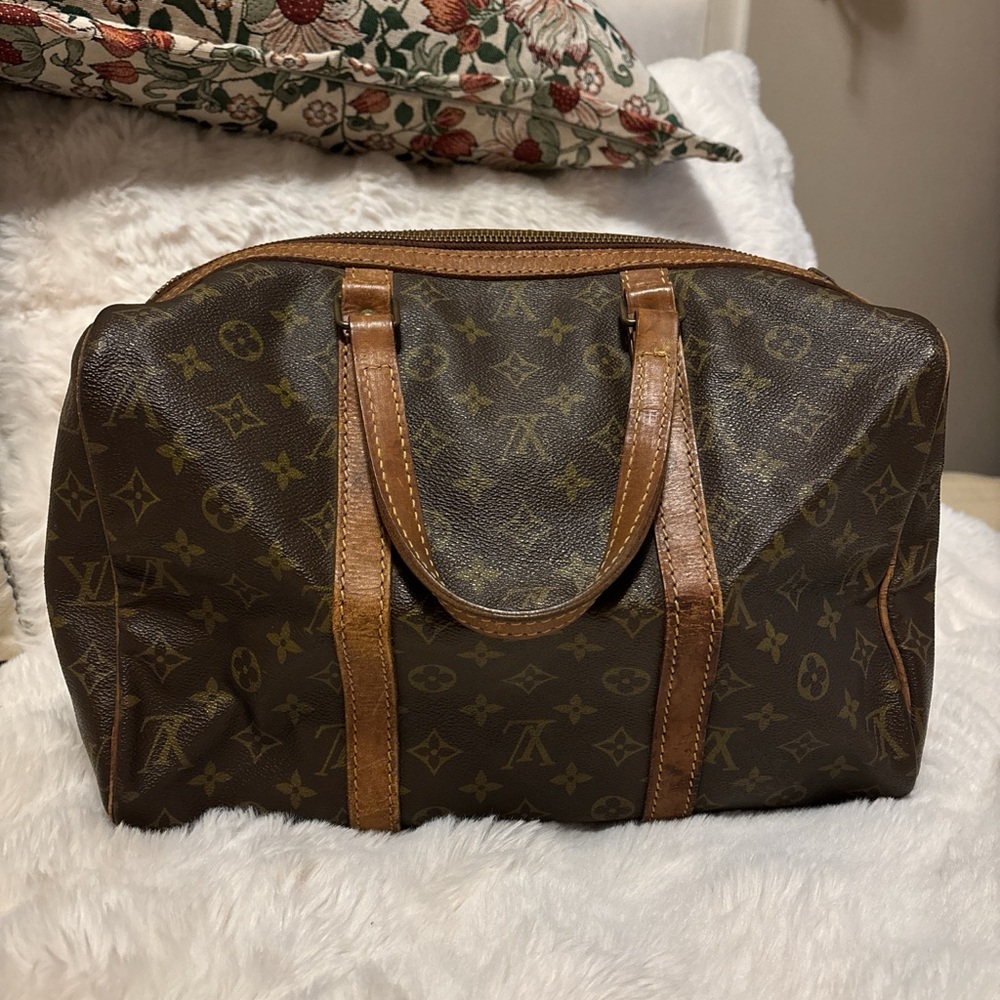 Vintage Louis Vuitton Monogram Sac Souple 35 Boston Bag - Picture 2 of 6